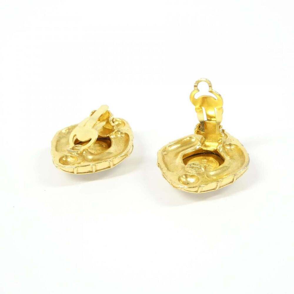 CHANEL Authentic Gold Earrings - Picture 3 of 3